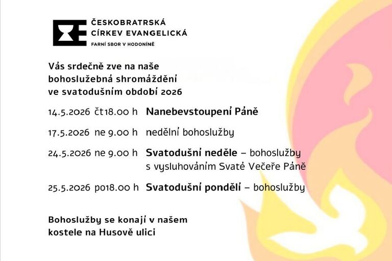 Svatodušní svátky...